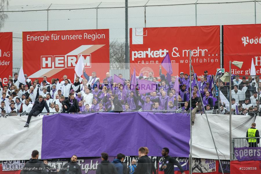 Choreografie, 10.03.2018, Würzburg, flyeralarm Arena, 3. Liga, VfL Osnabrück, FC Würzburger Kickers - Bild-ID: 2208538
