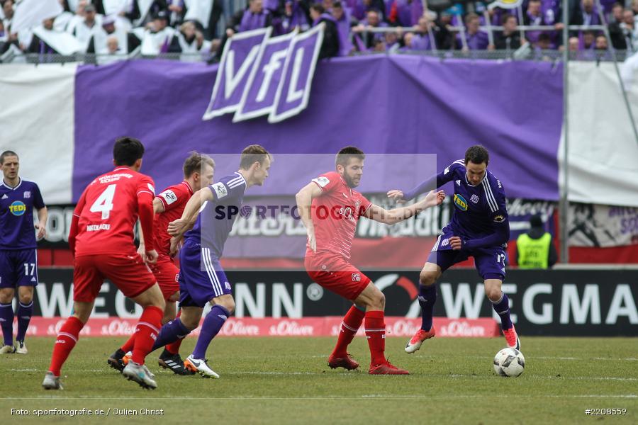 Tim Danneberg, Marco Königs, 10.03.2018, Würzburg, flyeralarm Arena, 3. Liga, VfL Osnabrück, FC Würzburger Kickers - Bild-ID: 2208559 Tim Danneberg, Marco Königs, 10.03.2018, Würzburg, flyeralarm Arena, 3. Liga, VfL Osnabrück, FC Würzburger Kickers - Bild-ID: 2208559