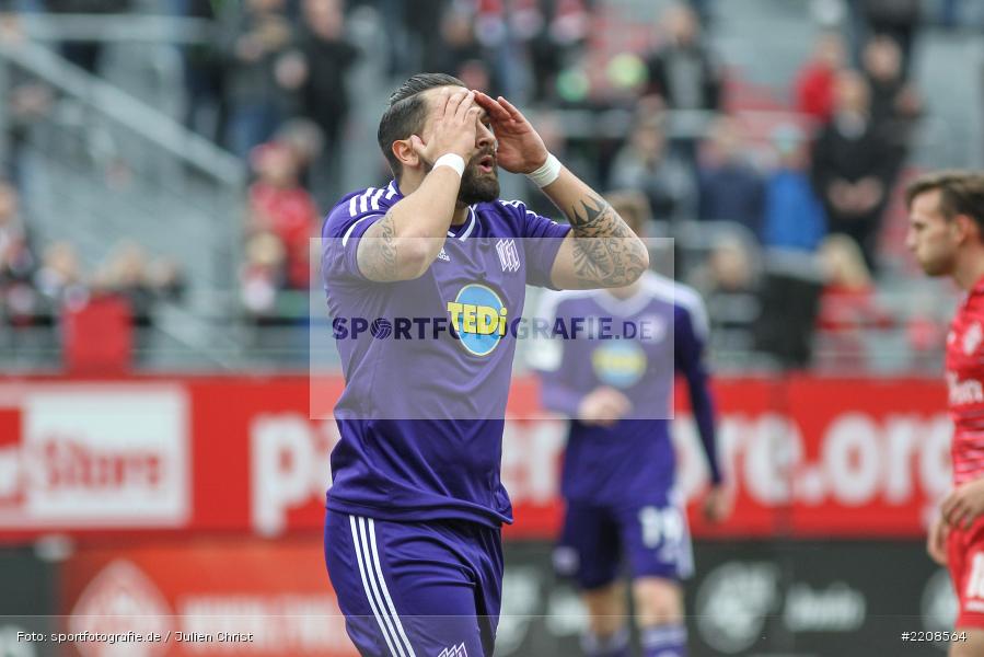 Marcos Alvarez, 10.03.2018, Würzburg, flyeralarm Arena, 3. Liga, VfL Osnabrück, FC Würzburger Kickers - Bild-ID: 2208564 Marcos Alvarez, 10.03.2018, Würzburg, flyeralarm Arena, 3. Liga, VfL Osnabrück, FC Würzburger Kickers - Bild-ID: 2208564
