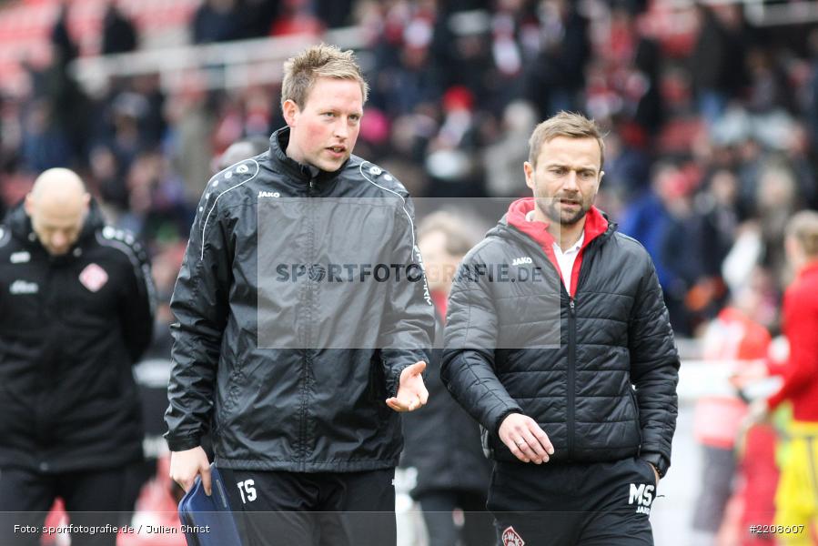 Michael Schiele, Tim Stegmann, 10.03.2018, Würzburg, flyeralarm Arena, 3. Liga, VfL Osnabrück, FC Würzburger Kickers - Bild-ID: 2208607