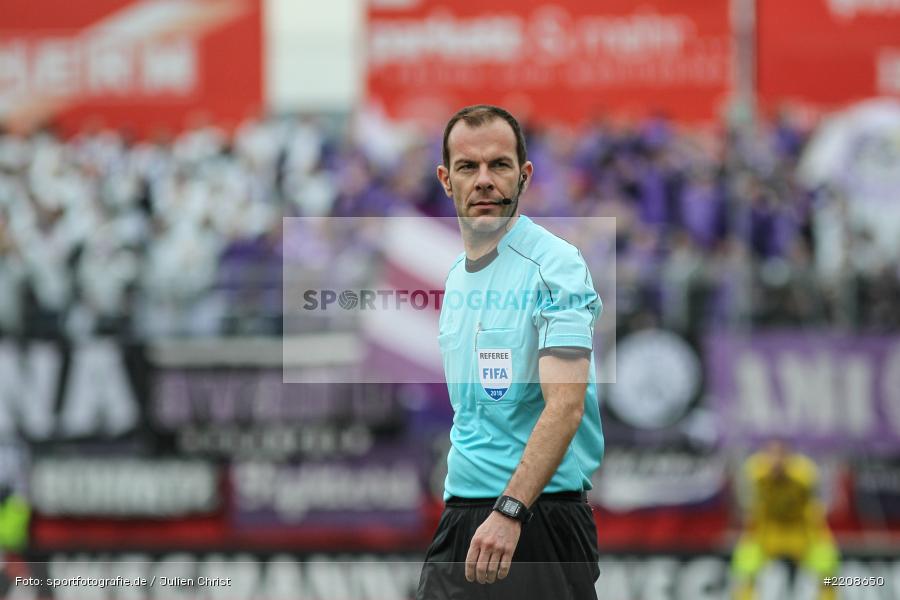 Schiedsrichter, Marco Fritz, 10.03.2018, Würzburg, flyeralarm Arena, 3. Liga, VfL Osnabrück, FC Würzburger Kickers - Bild-ID: 2208650