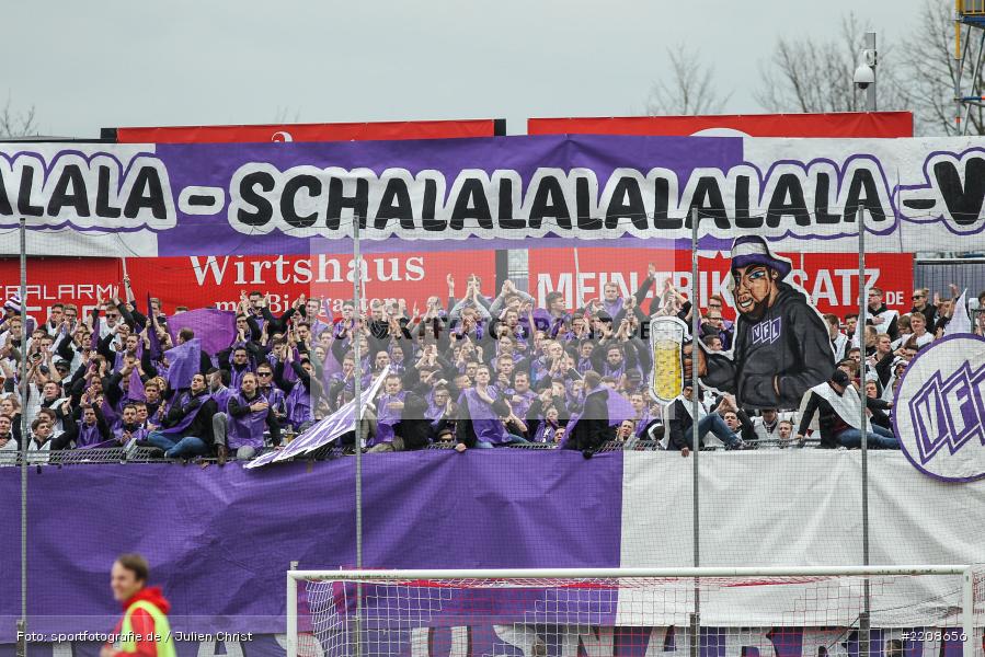 Choreografie, 10.03.2018, Würzburg, flyeralarm Arena, 3. Liga, VfL Osnabrück, FC Würzburger Kickers - Bild-ID: 2208656