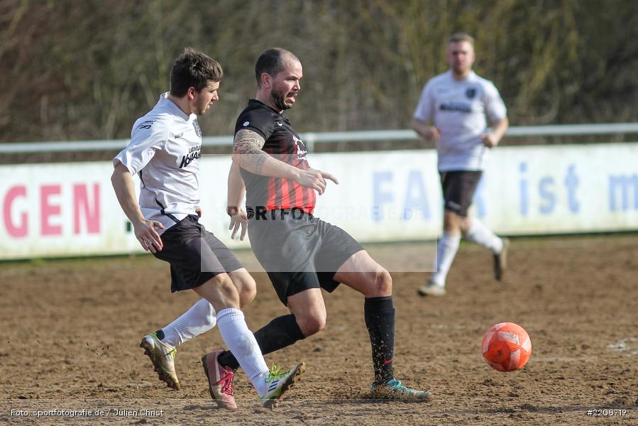 Gabriel Nunn, David Waters, 11.03.2018, Kreisliga Würzburg, TSV Partenstein, TSV Karlburg II - Bild-ID: 2208719