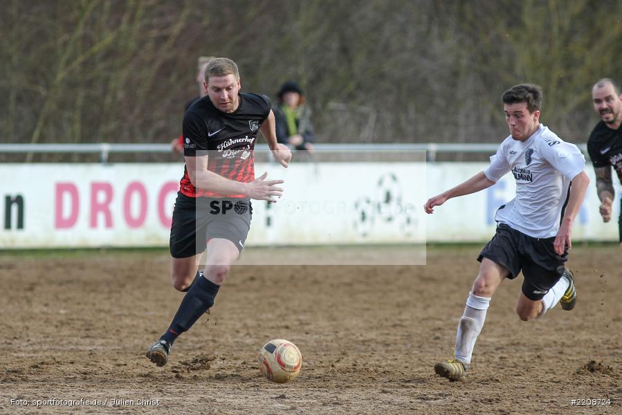 Viktor Ziegler, Alexander Ebert, 11.03.2018, Kreisliga Würzburg, TSV Partenstein, TSV Karlburg II - Bild-ID: 2208724