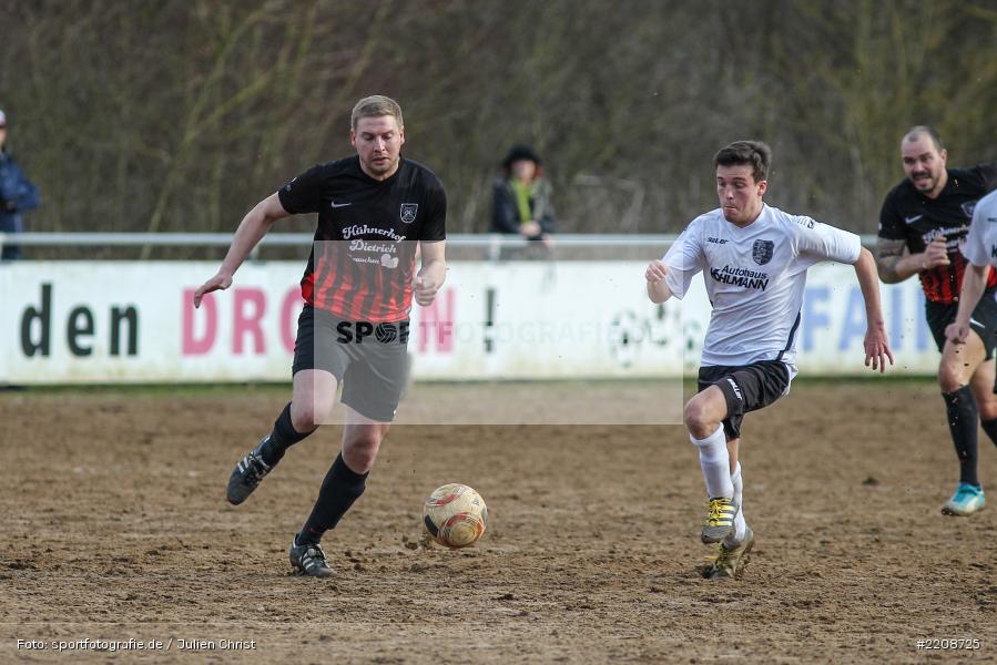 Alexander Ebert, Viktor Ziegler, 11.03.2018, Kreisliga Würzburg, TSV Partenstein, TSV Karlburg II - Bild-ID: 2208725