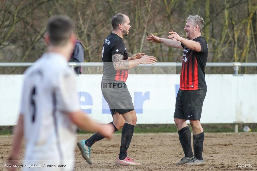 Thomas Hilpert, David Waters, 11.03.2018, Kreisliga Würzburg, TSV Partenstein, TSV Karlburg II - Bild-ID: 2208736