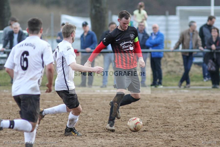 Felix Amrhein, Felix Gold, 11.03.2018, Kreisliga Würzburg, TSV Partenstein, TSV Karlburg II - Bild-ID: 2208738