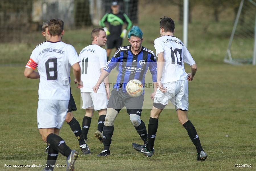 Jannik Burkard, Daniel Fuchs, 11.03.2018, Kreisklasse Würzburg, BSC Aura, FV Wernfeld/Adelsberg - Bild-ID: 2208766
