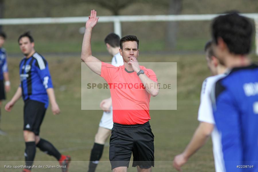 SR-Gruppe Schweinfurt, Schiedsrichter, Björn Söllner, 11.03.2018, Kreisklasse Würzburg, BSC Aura, FV Wernfeld/Adelsberg - Bild-ID: 2208769