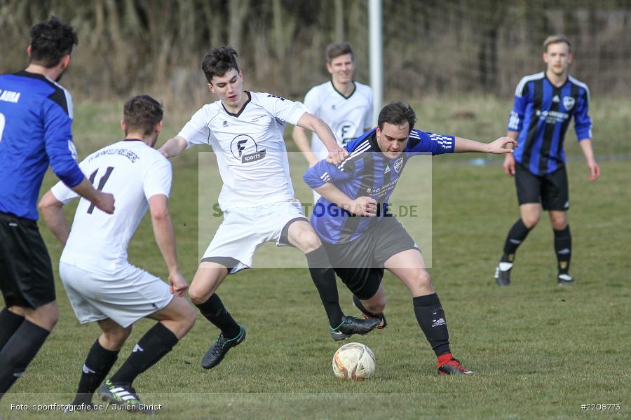 Jannik Burkard, Johannes Alsheimer, 11.03.2018, Kreisklasse Würzburg, BSC Aura, FV Wernfeld/Adelsberg - Bild-ID: 2208773
