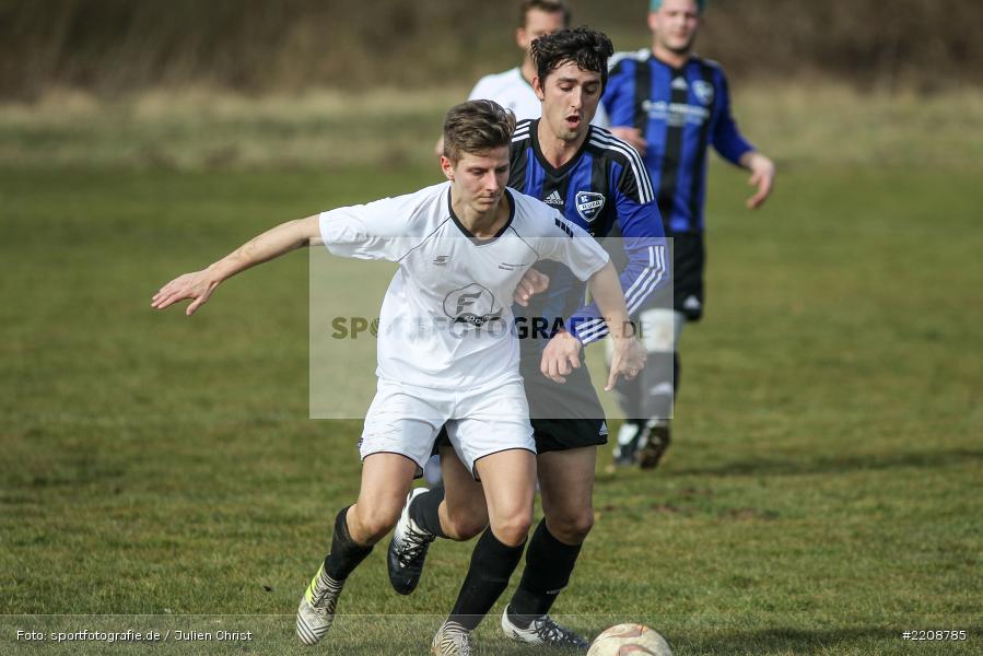 Florian Schumm, Dennis Stauder, 11.03.2018, Kreisklasse Würzburg, BSC Aura, FV Wernfeld/Adelsberg - Bild-ID: 2208785 Florian Schumm, Dennis Stauder, 11.03.2018, Kreisklasse Würzburg, BSC Aura, FV Wernfeld/Adelsberg - Bild-ID: 2208785