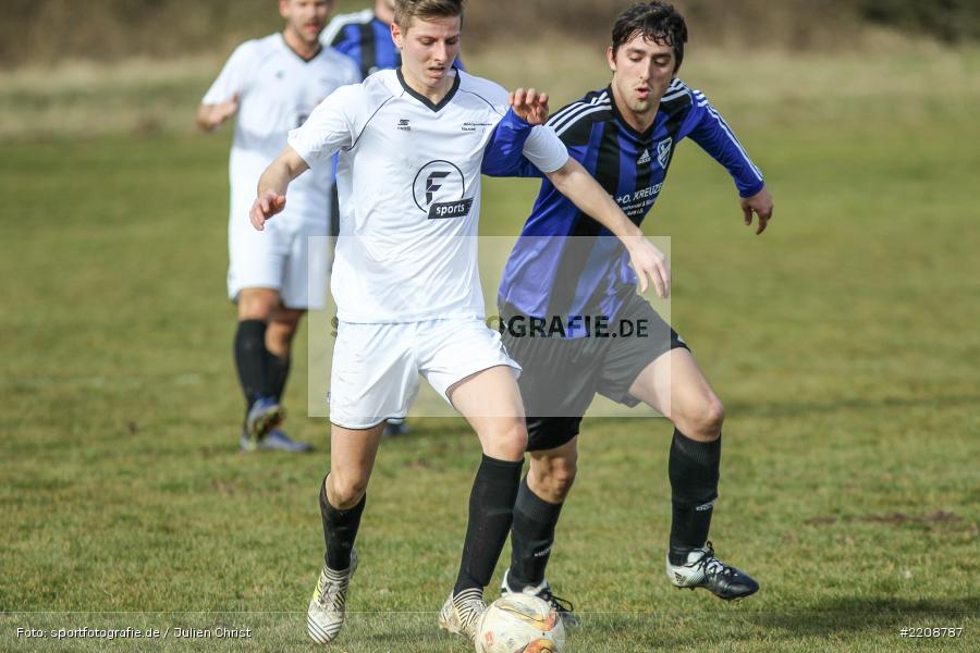 Dennis Stauder, Florian Schumm, 11.03.2018, Kreisklasse Würzburg, BSC Aura, FV Wernfeld/Adelsberg - Bild-ID: 2208787 Dennis Stauder, Florian Schumm, 11.03.2018, Kreisklasse Würzburg, BSC Aura, FV Wernfeld/Adelsberg - Bild-ID: 2208787