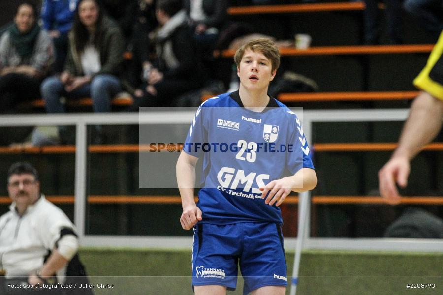 Max Schmitt, 18.03.2018, Handball, TSV Mellrichstadt, TSV Karlstadt - Bild-ID: 2208790