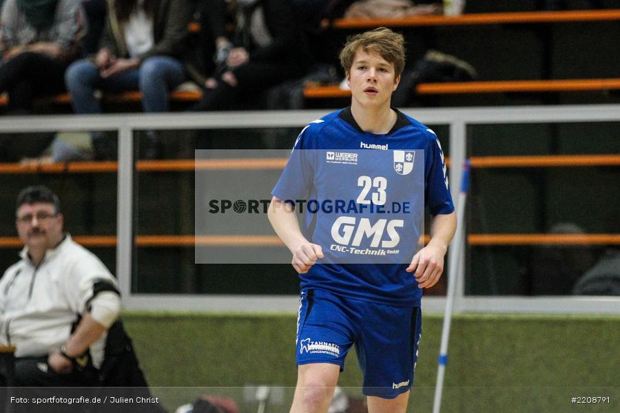 Max Schmitt, 18.03.2018, Handball, TSV Mellrichstadt, TSV Karlstadt - Bild-ID: 2208791