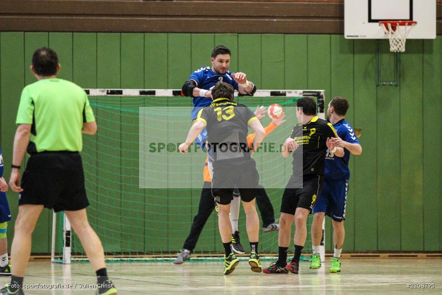 Robert Schmidt, Daniel Born, 18.03.2018, Handball, TSV Mellrichstadt, TSV Karlstadt - Bild-ID: 2208795