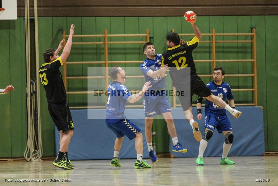 Sebastian Schmid, Fabian Heun, Daniel Schuler, 18.03.2018, Handball, TSV Mellrichstadt, TSV Karlstadt - Bild-ID: 2208817 Sebastian Schmid, Fabian Heun, Daniel Schuler, 18.03.2018, Handball, TSV Mellrichstadt, TSV Karlstadt - Bild-ID: 2208817