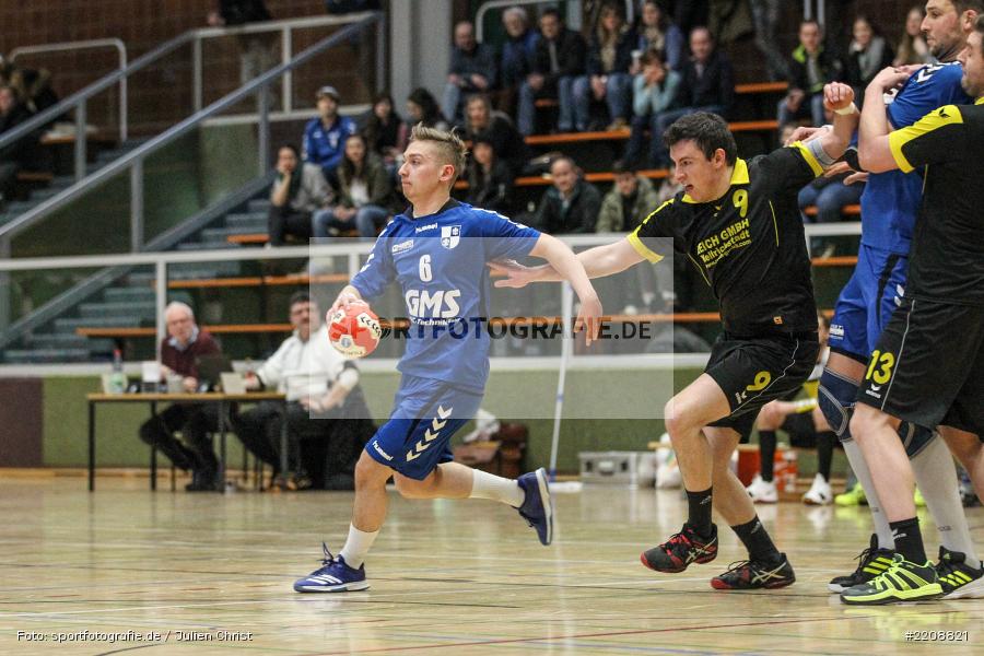 Alexander Schultze, Jonas Holaschke, 18.03.2018, Handball, TSV Mellrichstadt, TSV Karlstadt - Bild-ID: 2208821 Alexander Schultze, Jonas Holaschke, 18.03.2018, Handball, TSV Mellrichstadt, TSV Karlstadt - Bild-ID: 2208821