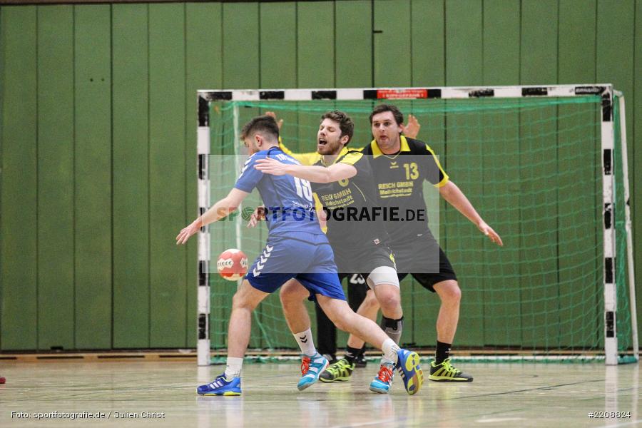 Sebastian Gith, Sebastian Schmid, 18.03.2018, Handball, TSV Mellrichstadt, TSV Karlstadt - Bild-ID: 2208824