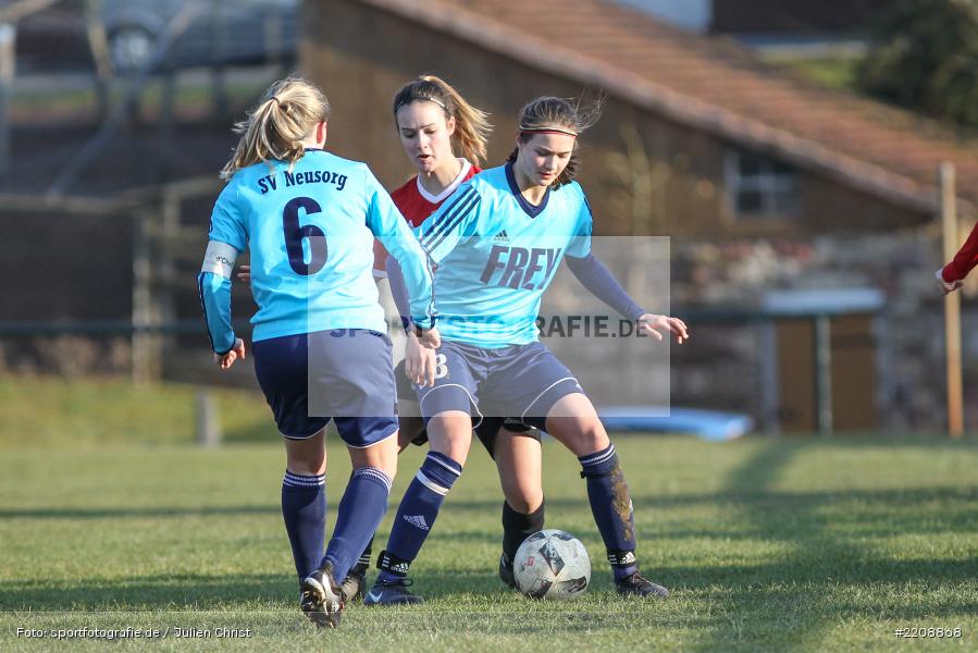 Sophia Burkard, Susanne Stich, 24.03.2018, Landesliga Nord (Frauen), SV Neusorg (N), FC Karsbach - Bild-ID: 2208868
