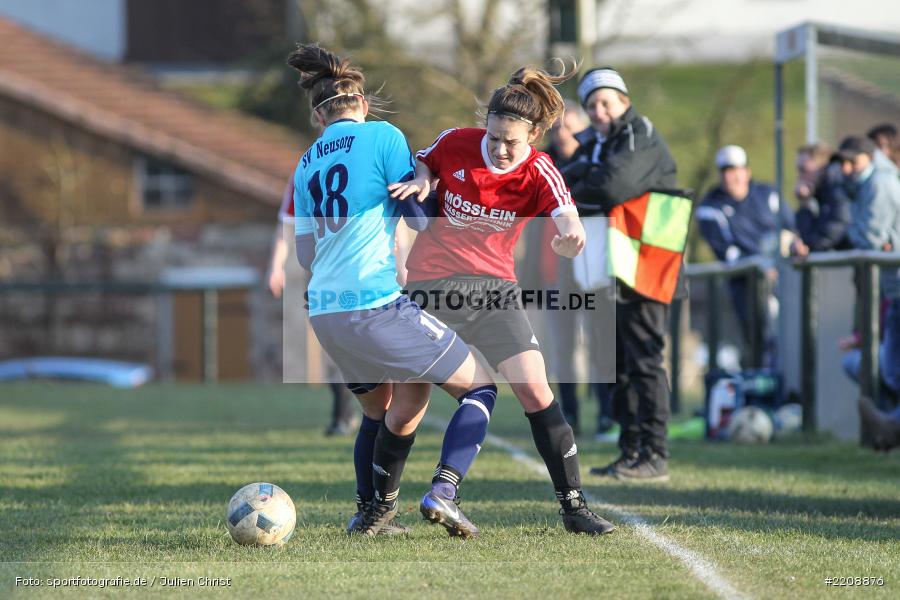 Sophia Burkard, Susanne Stich, 24.03.2018, Landesliga Nord (Frauen), SV Neusorg (N), FC Karsbach - Bild-ID: 2208876