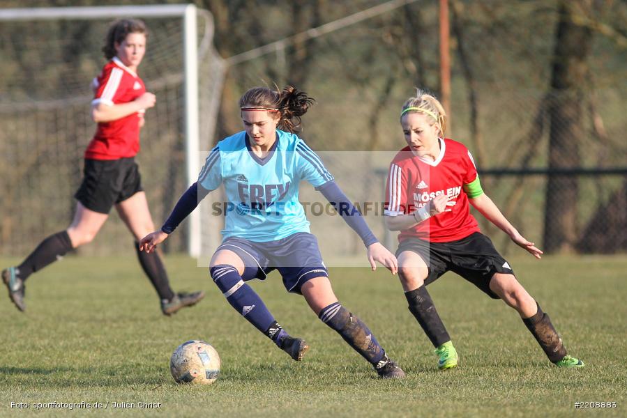 Marie Theres Franz, Susanne Stich, 24.03.2018, Landesliga Nord (Frauen), SV Neusorg (N), FC Karsbach - Bild-ID: 2208883
