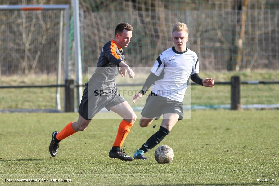 Julian Martin, Markus Ebner, 24.03.2018, A-Junioren Kreisliga, JFG Schwanberg, (SG) FV Karlstadt - Bild-ID: 2208915