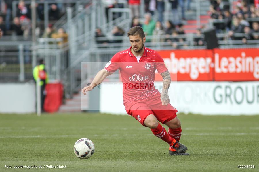 FLYERALARM Arena, 3. Liga, 24.03.2018, Karlsruher SC, FC Würzburger Kickers - Bild-ID: 2208928