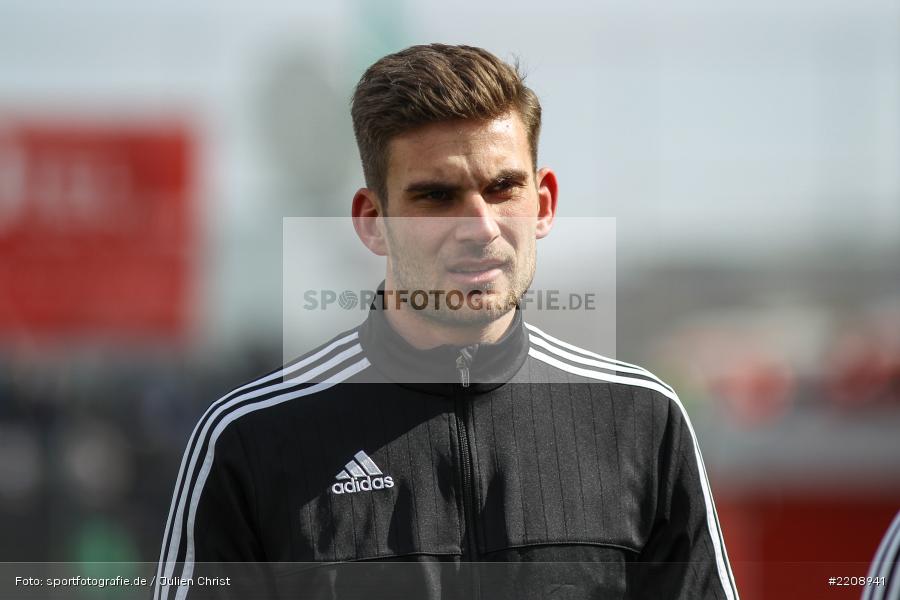David Scheuermann, FLYERALARM Arena, 3. Liga, 24.03.2018, Karlsruher SC, FC Würzburger Kickers - Bild-ID: 2208941