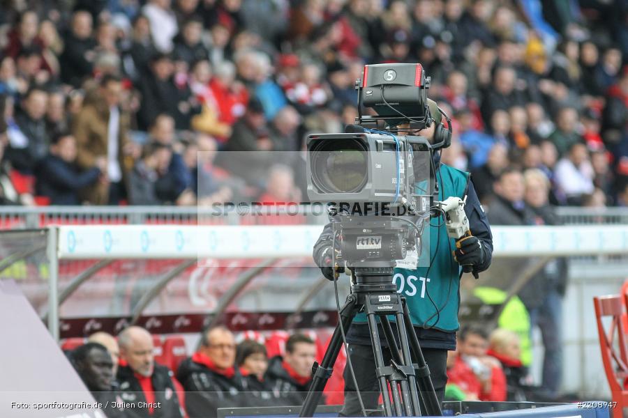 FLYERALARM Arena, 3. Liga, 24.03.2018, Karlsruher SC, FC Würzburger Kickers - Bild-ID: 2208947