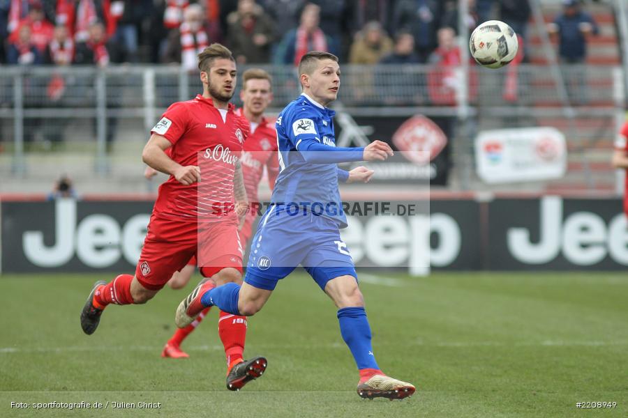 FLYERALARM Arena, 3. Liga, 24.03.2018, Karlsruher SC, FC Würzburger Kickers - Bild-ID: 2208949