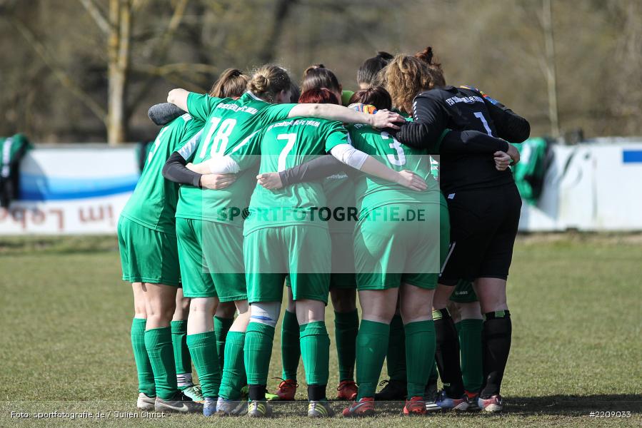 Mannschaftskreis, 25.03.2018, Kreisliga Frauen, SG Schönderling/Thulba, FV Karlstadt - Bild-ID: 2209033