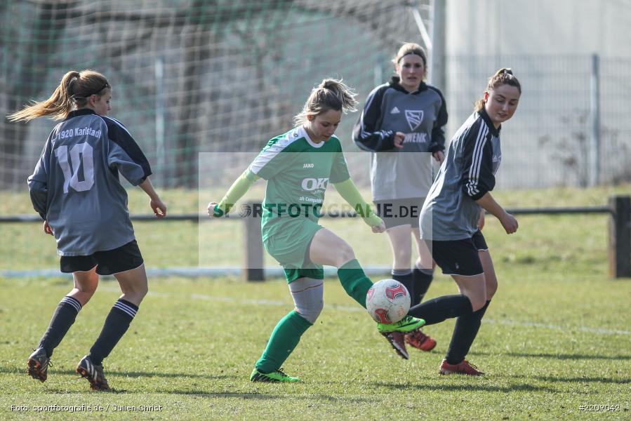 Ina Maisler, 25.03.2018, Kreisliga Frauen, SG Schönderling/Thulba, FV Karlstadt - Bild-ID: 2209042