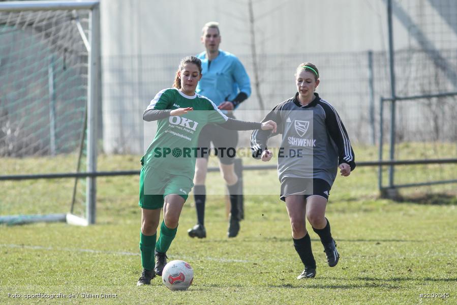 Vivien Reusch, Lisa Emmert, 25.03.2018, Kreisliga Frauen, SG Schönderling/Thulba, FV Karlstadt - Bild-ID: 2209045 Vivien Reusch, Lisa Emmert, 25.03.2018, Kreisliga Frauen, SG Schönderling/Thulba, FV Karlstadt - Bild-ID: 2209045
