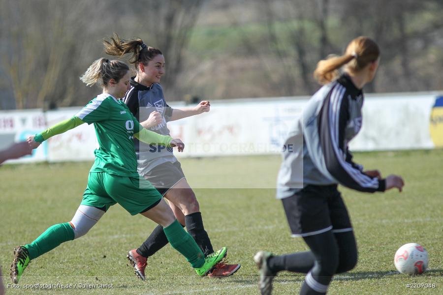 Ina Maisler, Jana Schuhmann, 25.03.2018, Kreisliga Frauen, SG Schönderling/Thulba, FV Karlstadt - Bild-ID: 2209048