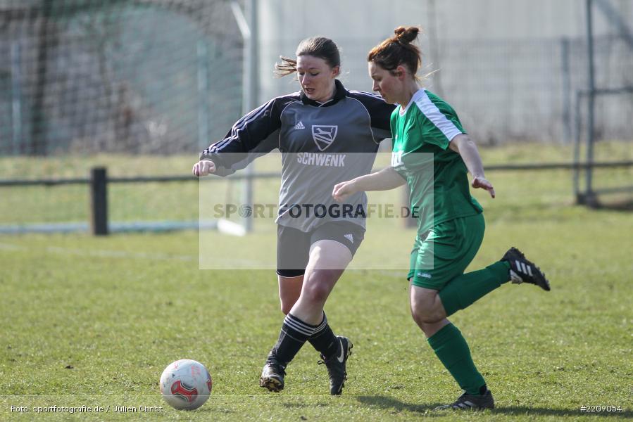 Kathrin Uschold, Lisa Steinbach, 25.03.2018, Kreisliga Frauen, SG Schönderling/Thulba, FV Karlstadt - Bild-ID: 2209054