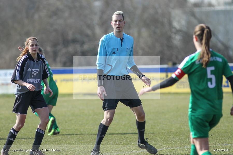 Schiedsrichter, Kevin Mehler, 25.03.2018, Kreisliga Frauen, SG Schönderling/Thulba, FV Karlstadt - Bild-ID: 2209068 Schiedsrichter, Kevin Mehler, 25.03.2018, Kreisliga Frauen, SG Schönderling/Thulba, FV Karlstadt - Bild-ID: 2209068