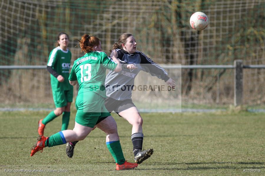 Marie Müller, Lisa Steinbach, 25.03.2018, Kreisliga Frauen, SG Schönderling/Thulba, FV Karlstadt - Bild-ID: 2209076 Marie Müller, Lisa Steinbach, 25.03.2018, Kreisliga Frauen, SG Schönderling/Thulba, FV Karlstadt - Bild-ID: 2209076