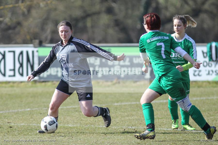 Lisa Schuhmann, Lisa Steinbach, 25.03.2018, Kreisliga Frauen, SG Schönderling/Thulba, FV Karlstadt - Bild-ID: 2209081 Lisa Schuhmann, Lisa Steinbach, 25.03.2018, Kreisliga Frauen, SG Schönderling/Thulba, FV Karlstadt - Bild-ID: 2209081