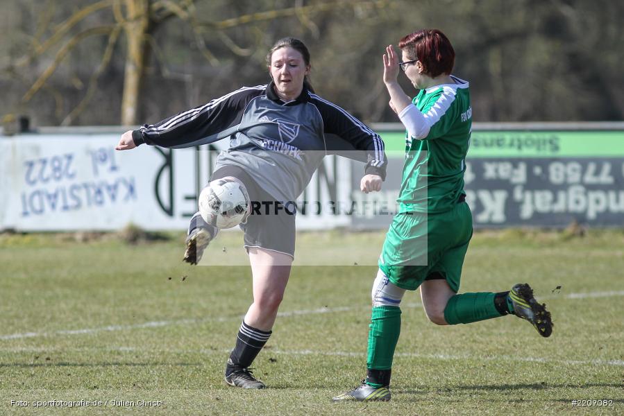 Lisa Schuhmann, Lisa Steinbach, 25.03.2018, Kreisliga Frauen, SG Schönderling/Thulba, FV Karlstadt - Bild-ID: 2209082 Lisa Schuhmann, Lisa Steinbach, 25.03.2018, Kreisliga Frauen, SG Schönderling/Thulba, FV Karlstadt - Bild-ID: 2209082