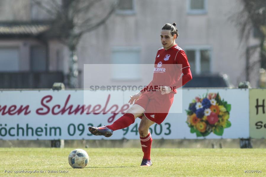 Simon Friedrich, 25.03.2018, Kreisliga Würzburg, TSV Retzbach, SV Maidbronn/Gramschatz - Bild-ID: 2209106