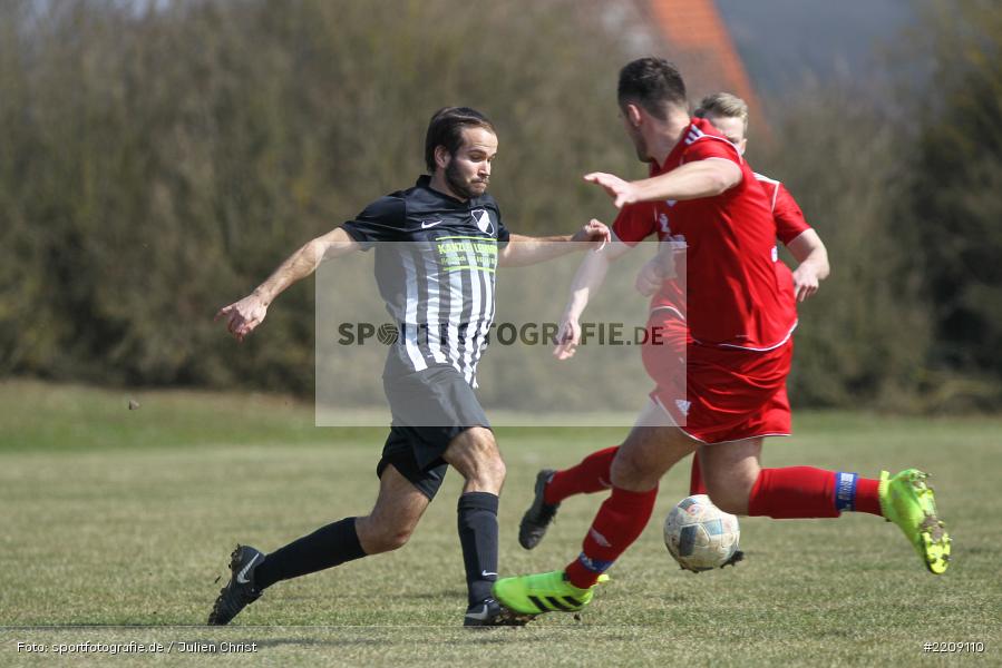 Marco Hart, William Vielwerth, 25.03.2018, Kreisliga Würzburg, TSV Retzbach, SV Maidbronn/Gramschatz - Bild-ID: 2209110