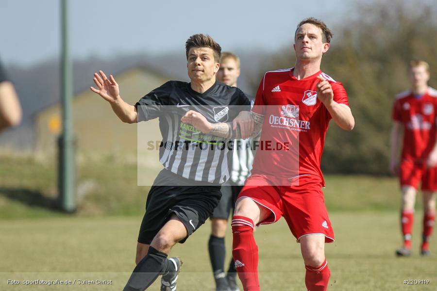 Patrick Röder, Dominik Hehrlein, 25.03.2018, Kreisliga Würzburg, TSV Retzbach, SV Maidbronn/Gramschatz - Bild-ID: 2209119