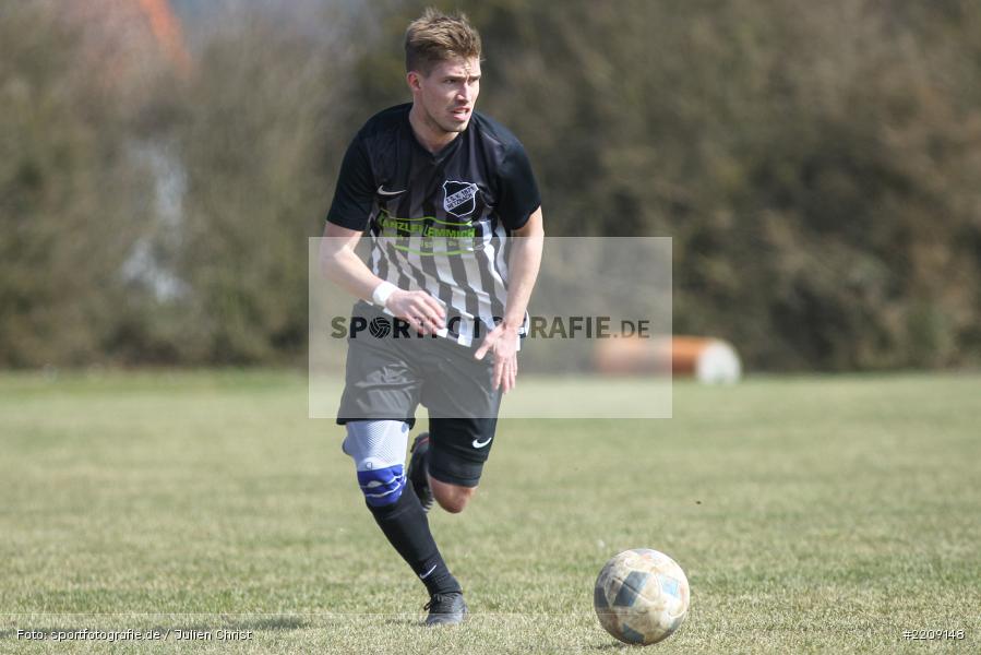 Philipp Gößwein, 25.03.2018, Kreisliga Würzburg, TSV Retzbach, SV Maidbronn/Gramschatz - Bild-ID: 2209148