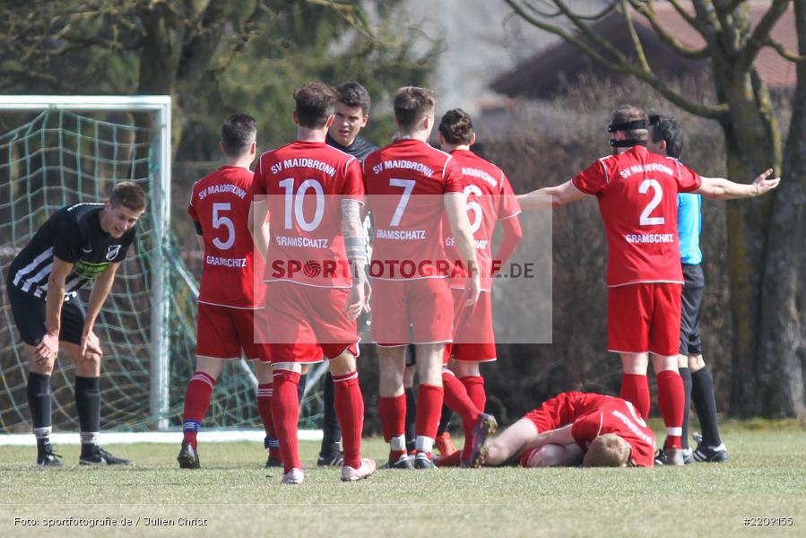 25.03.2018, Kreisliga Würzburg, TSV Retzbach, SV Maidbronn/Gramschatz - Bild-ID: 2209155