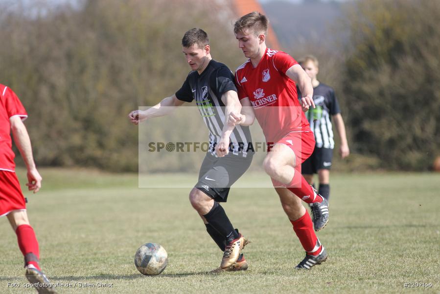 Dominic Hessdörfer, Marco Konrad, 25.03.2018, Kreisliga Würzburg, TSV Retzbach, SV Maidbronn/Gramschatz - Bild-ID: 2209166