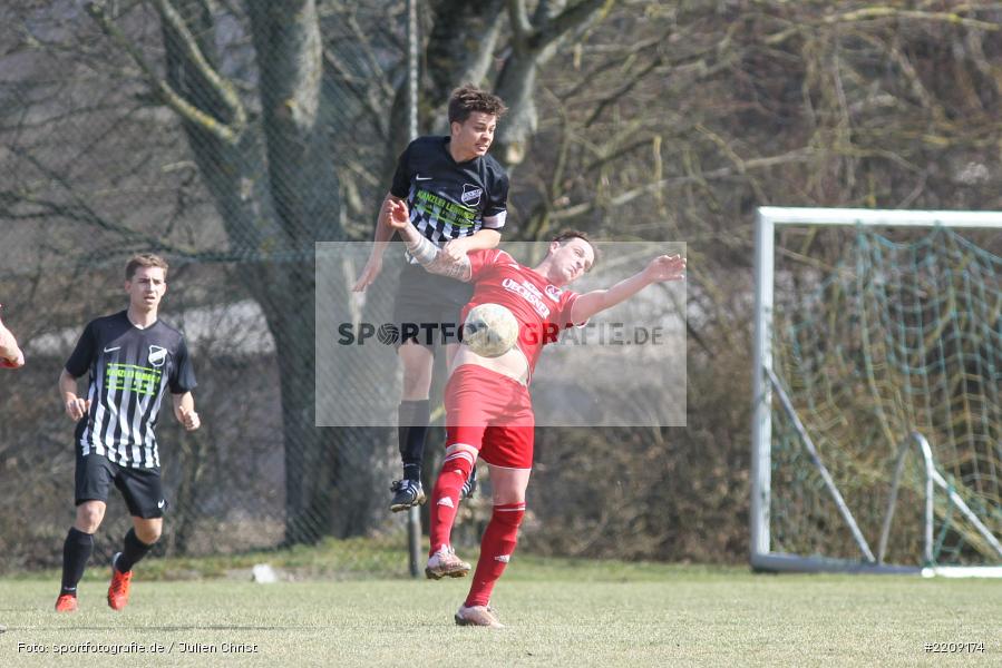 Patrick Röder, Dominik Hehrlein, 25.03.2018, Kreisliga Würzburg, TSV Retzbach, SV Maidbronn/Gramschatz - Bild-ID: 2209174
