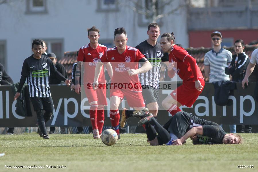 Philipp Gößwein, Simon Friedrich, 25.03.2018, Kreisliga Würzburg, TSV Retzbach, SV Maidbronn/Gramschatz - Bild-ID: 2209185