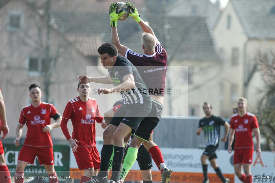 Frank Landauer, Nicolai Zull, 25.03.2018, Kreisliga Würzburg, TSV Retzbach, SV Maidbronn/Gramschatz - Bild-ID: 2209208