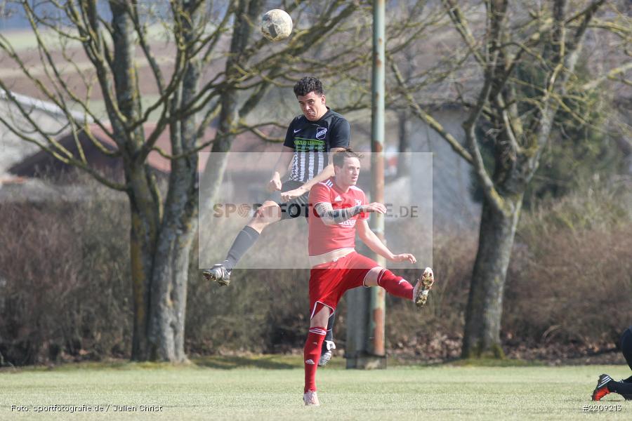 Patrick Röder, Nicolai Zull, 25.03.2018, Kreisliga Würzburg, TSV Retzbach, SV Maidbronn/Gramschatz - Bild-ID: 2209213