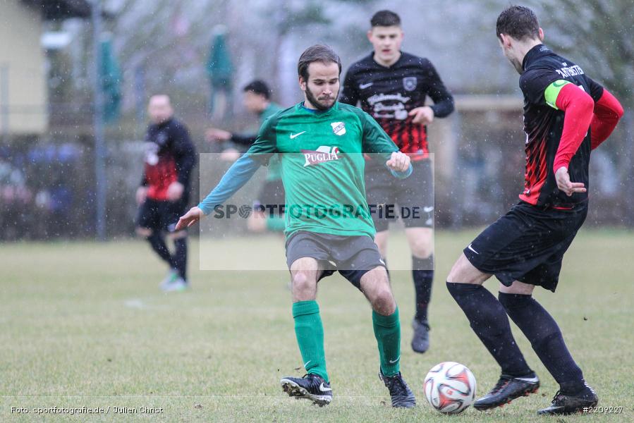 Felix Amrhein, William Vielwerth, Kreisliga Würzburg, 28.03.2018, TSV Partenstein, TSV Retzbach - Bild-ID: 2209227